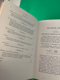 Machine Design by Bradford & Eaton HC 1957 5th Edition Hardcover Engineering
