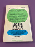 The Poems of Richard Wilbur Vintage 1963 Paperback Harvest Book Poetry TPB