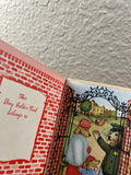Little Squirrel's Santa Claus Tiny Golden Book Vintage 1949 Kunhardt Christmas