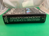 Asimov's Chronology of Science & Discovery Vintage Harper & Row 1989 Hardcover