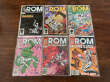 Complete ROM # 1-75 + Annuals 1-4 Marvel Comic Lot Set Bill Mantlo Buscema Ditko