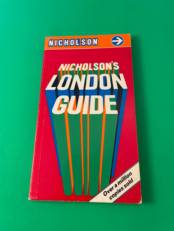Nicholson's London Pocket Travel Guide Vintage 1983 Paperback Maps Reference