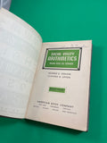 Social Utility Arithmetics Book Four 4 Vintage 1937 Strayer Upton Textbook HC