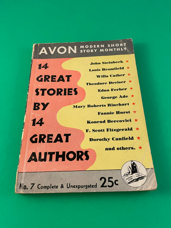 14 Great Stories by 14 Great Authors 1943 Avon Modern Short Story Monthly #7 TPB
