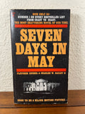 Seven Days in May Knebel Bailey 1963 Bantam Paperback Political Thriller Movie