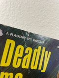 A Deadly Game by Will Manson Vintage 1967 Flagship Spy Thriller Paperback CIA PB
