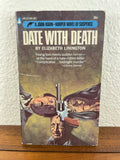 Date with Death by Elizabeth Linington Vintage 1966 Popular Paperback Suspense