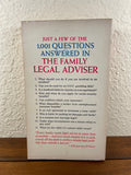 The Family Legal Adviser New Revised Edition 1957 Handbook Kupferman Ace Vintage