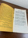 Let's All Sing American Camping Association Vintage 1960 Song Booklet