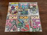 Complete ROM # 1-75 + Annuals 1-4 Marvel Comic Lot Set Bill Mantlo Buscema Ditko