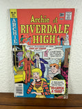 Archie at Riverdale High # 40 Vintage Oct 1976 Comic Betty Veronica Jughead