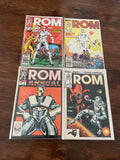 Complete ROM # 1-75 + Annuals 1-4 Marvel Comic Lot Set Bill Mantlo Buscema Ditko