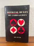 Official Rules of Card Games 56th Edition Vintage 1969 Whitman Paperback Rummy