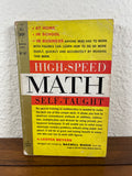 High-Speed Math Self-Taught Lester Meyers Vintage 1961 Pocket Cardinal Paperback