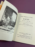 Faust Parts I & II by Johann Wolfgang Von Goethe Passage 1965 Bobbs-Merrill