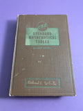 Standard Mathematical Tables C.R.C. 13th Student Edition Hardcover 1964 Vintage