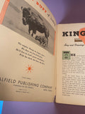 King Buff by Ellis Christian Lenz 1937 Saalfield Children's Buffalo Yellowstone