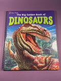 The Big Golden Book of Dinosaurs 2000 Hardcover Ian Jenkins Children Kids Facts