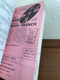 German in a Nutshell Institute Language Study 1958 Funk & Wagnalls Regensteiner