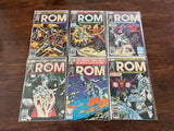 Complete ROM # 1-75 + Annuals 1-4 Marvel Comic Lot Set Bill Mantlo Buscema Ditko
