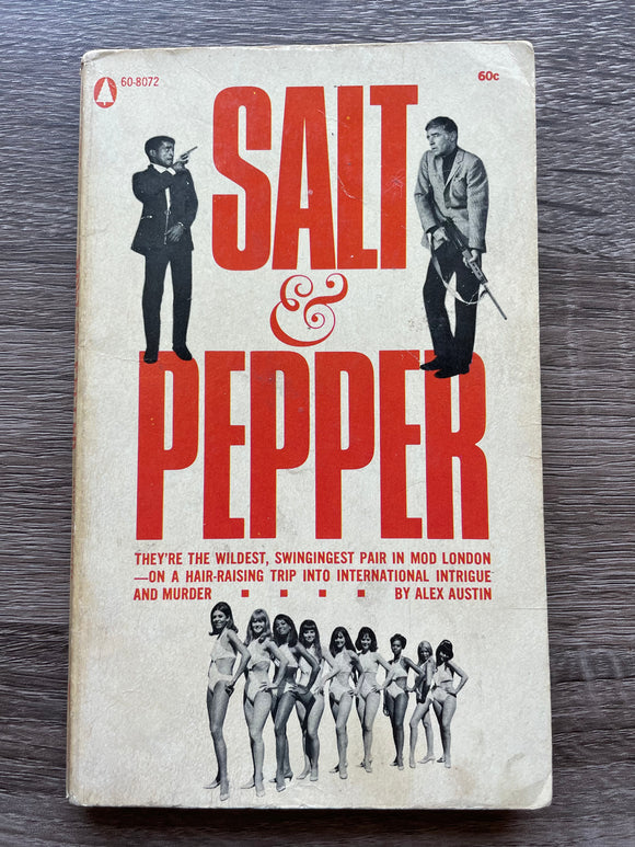 Salt & Pepper by Alex Austin Movie Tie-in 1968 Mod London Popular Sammy Davis Jr