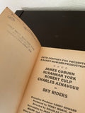 Sky Riders by Lou Cameron Vintage 1976 Gold Medal Movie Tie-in James Coburn Culp