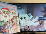 Lot of 6 Christmas Animated Cartoon DVDs Rudolph Gift Audrey Silent Night Burro