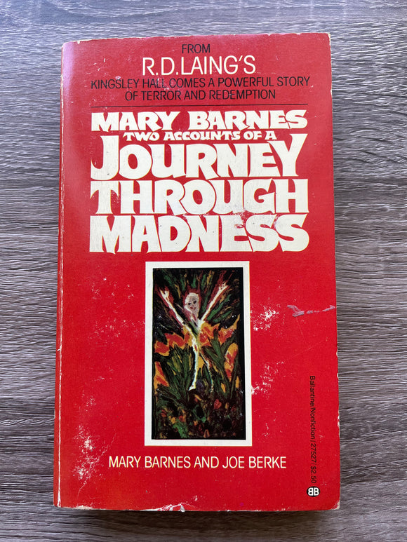 Mary Barnes Two Accounts of a Journey Through Madness Laing 1978 Schizophrenia