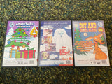 Lot of 3 Christmas DVDs Animation Live Stop Motion Dot Santa Claus Jack Frost