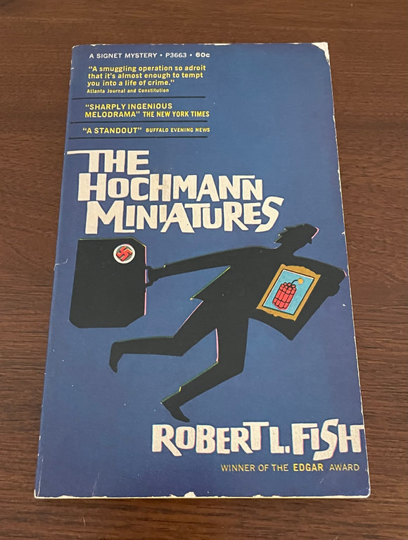 The Hochmann Miniatures by Robert L. Fish 1968 Signet Vintage Mystery Paperback