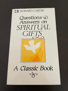 Questions & Answers on Spiritual Gifts by Howard Carter Vintage 1976 Christian