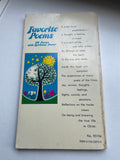 Favorite Poems - 124 Poems with Spiritual Power Ed. Al Bryant 1979 Zondervan PB