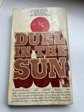 Duel in the Sun by Niven Busch Vintage 1968 Bantam Paperback Western Romance PB