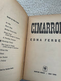 Cimarron Edna Ferber Vintage 1960 Bantam Fifty Paperback Movie Tie-in Historical