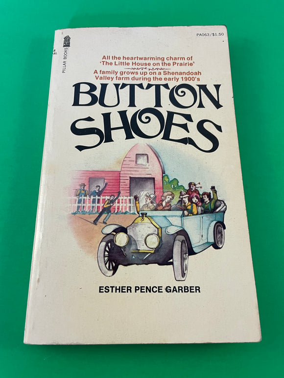 Button Shoes Esther Pence Garber Vintage Paperback 1975 Pillar Books Biography