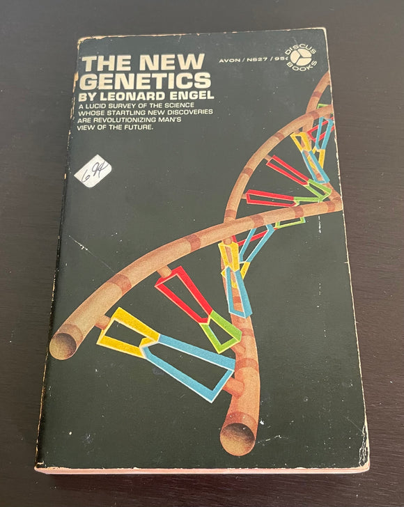 The New Genetics by Leonard Engel Vintage Paperback Avon Discus Books 1968 Genes