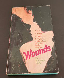 Wounds by Maureen Duffy Vintage Dell 1973 Erotica Paperback Sex Adult Desire PB