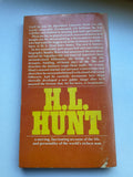 H.L. Hunt by Stanley H. Brown Vintage 1977 Playboy Press Paperback Biography HTF