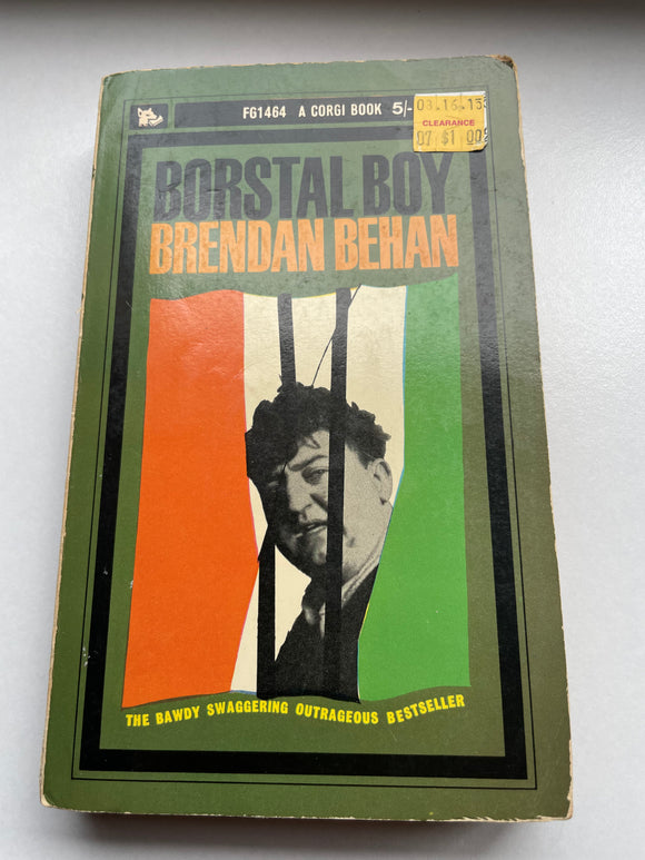 Borstal Boy by Brendan Behan Vintage 1964 Corgi Paperback Autobiography Ireland