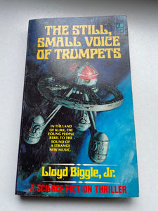 The Still, Small Voice of Trumpets by Lloyd Biggle Jr Vintage 1968 Leisure SciFi