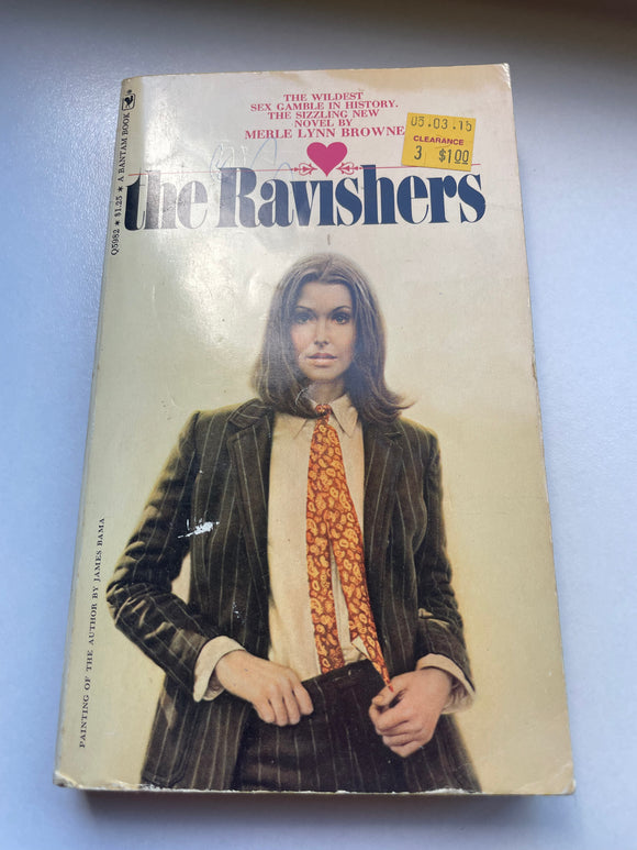 The Ravishers by Merle Lynn Browne Bantam Vintage 1971 Paperback Sex White House