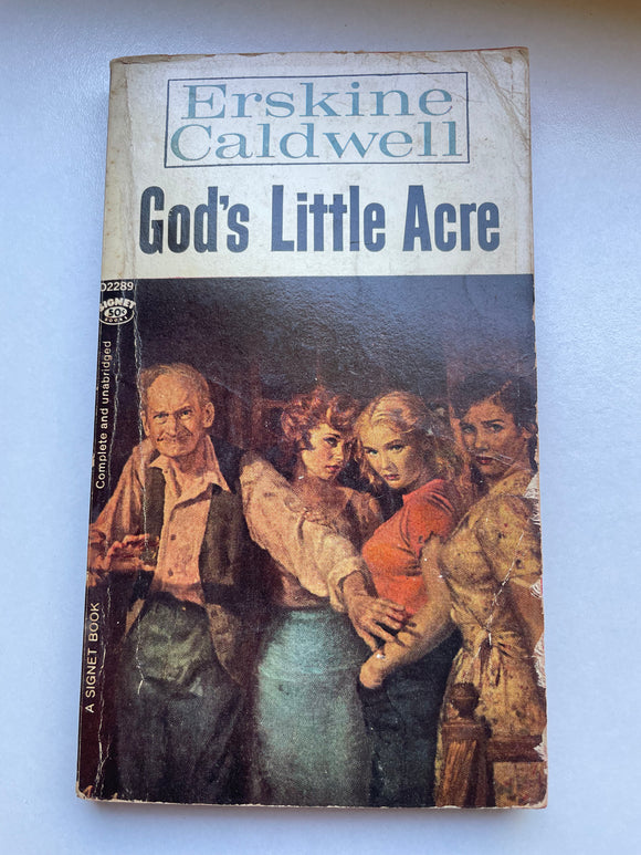 God's Little Acre Erskine Caldwell Vintage 1961 Signet Paperback D2289 Georgia