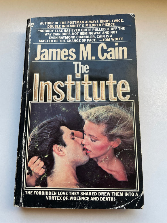 The Institute by James M. Cain Vintage 1976 Leisure Paperback Violence Lust PB