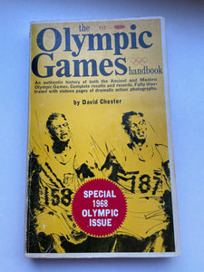 The Olympic Games Handbook by David Chester Vintage Special 1968 Issue Greywood