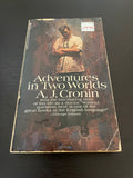 Adventures in Two Worlds by A.J. Cronin Vintage 1970 Bantam Biography Dr Author