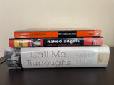 William S Burroughs Lot of 3 Call Me Naked Angels My Education Kerouac Ginsberg