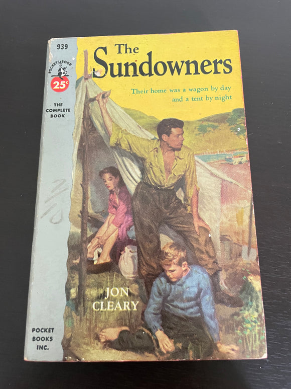 The Sundowners Jon Cleary Vintage 1953 Historical Pocket Paperback Australia PB