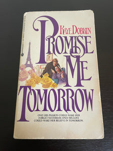 Promise Me Tomorrow by Kate Dobkin Vintage Avon 1986 Paperback Romance PB