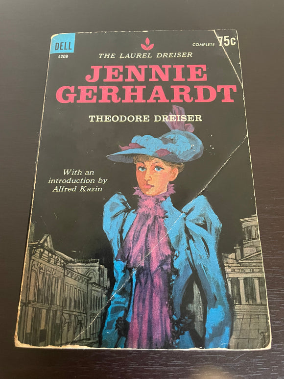 Jennie Gerhardt by Theodore Dreiser Vintage 1963 Dell Laurel Classics Paperback