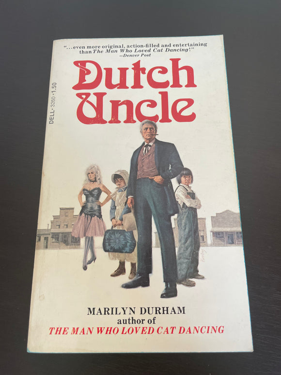 Dutch Uncle by Marilyn Durham Vintage 1975 Dell Western Paperback Wild West PB